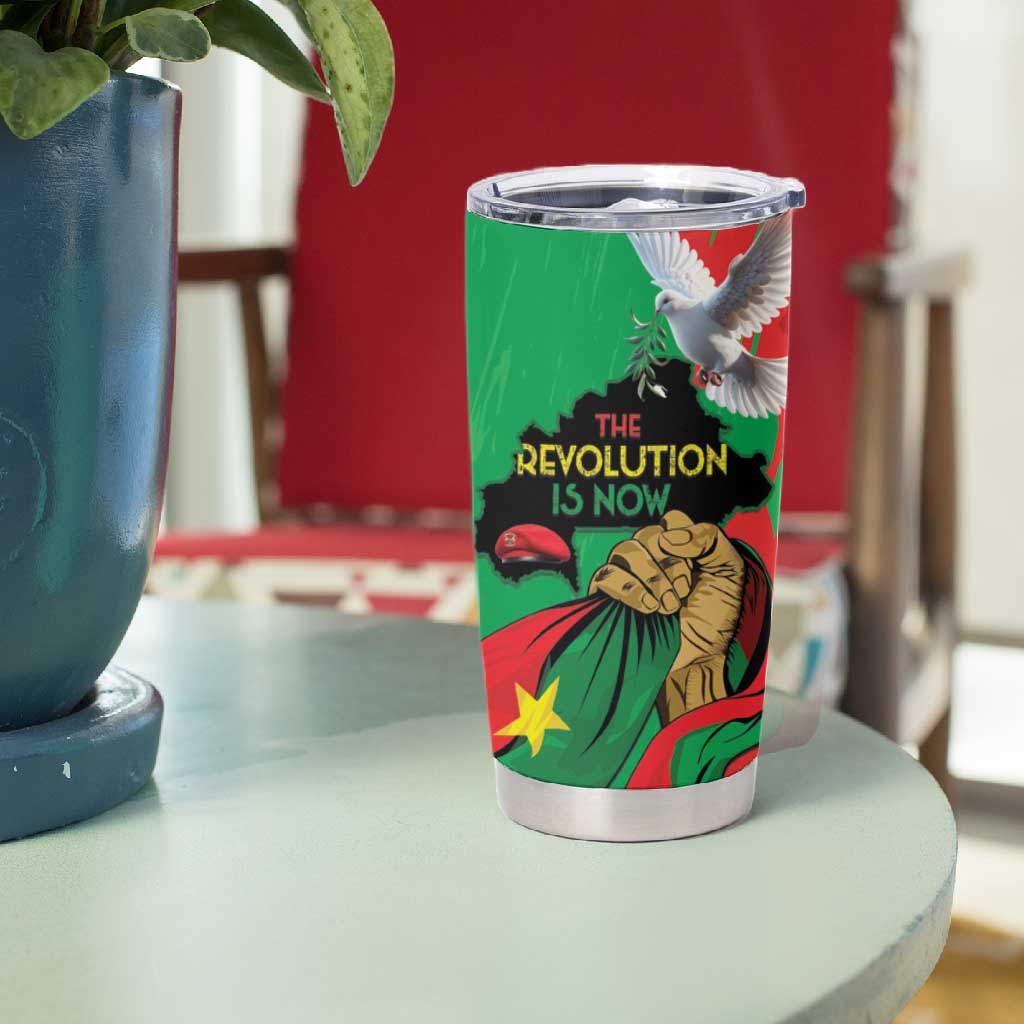 Burkina Faso I Stand With Traore Tumbler Cup