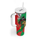 Burkina Faso I Stand With Traore Tumbler With Handle