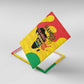 Hands Off Traore Burkina Faso Africa Canvas Wall Art Military Pattern