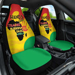 Hands Off Traore Burkina Faso Africa Car Seat Cover Military Pattern