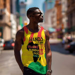 Hands Off Traore Burkina Faso Africa Men Tank Top Military Pattern