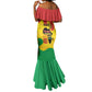 Hands Off Traore Burkina Faso Africa Mermaid Dress Military Pattern