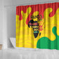 Hands Off Traore Burkina Faso Africa Shower Curtain Military Pattern