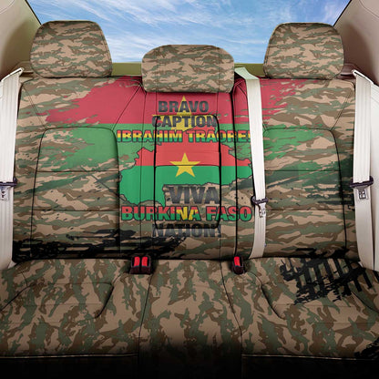 Bravo Caption Traore! Viva Burkina Faso Nation! Back Car Seat Cover