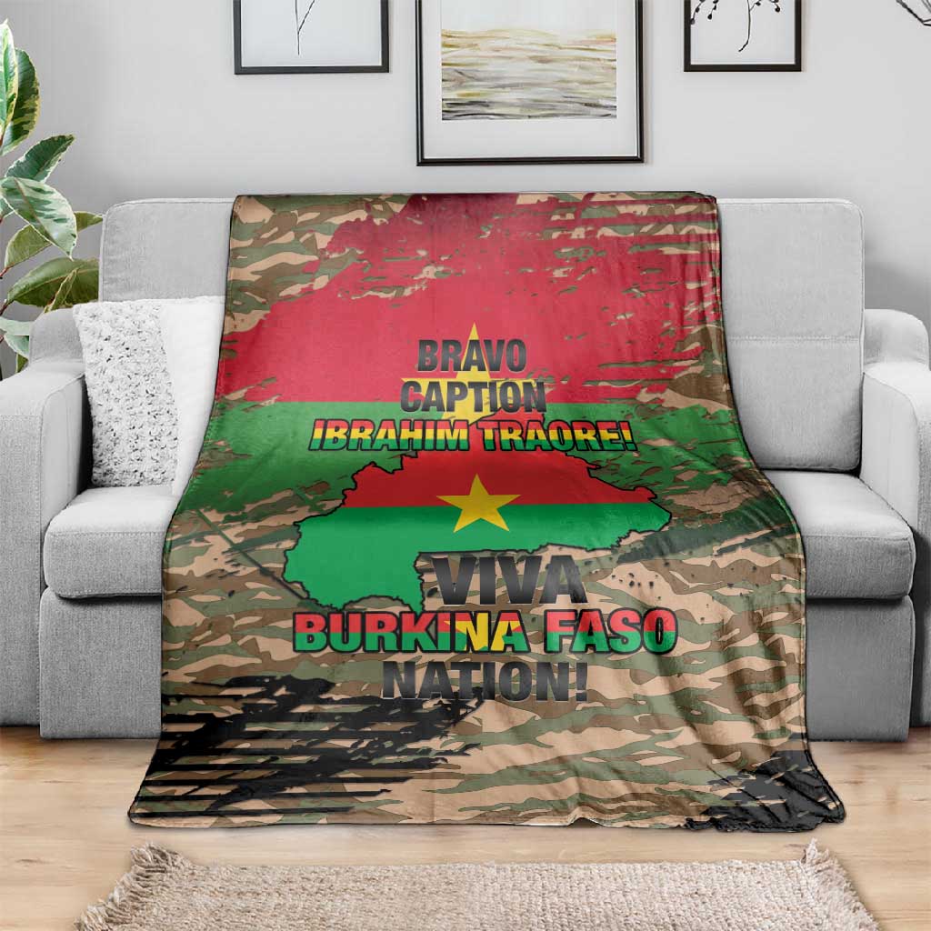 Bravo Caption Traore! Viva Burkina Faso Nation! Blanket