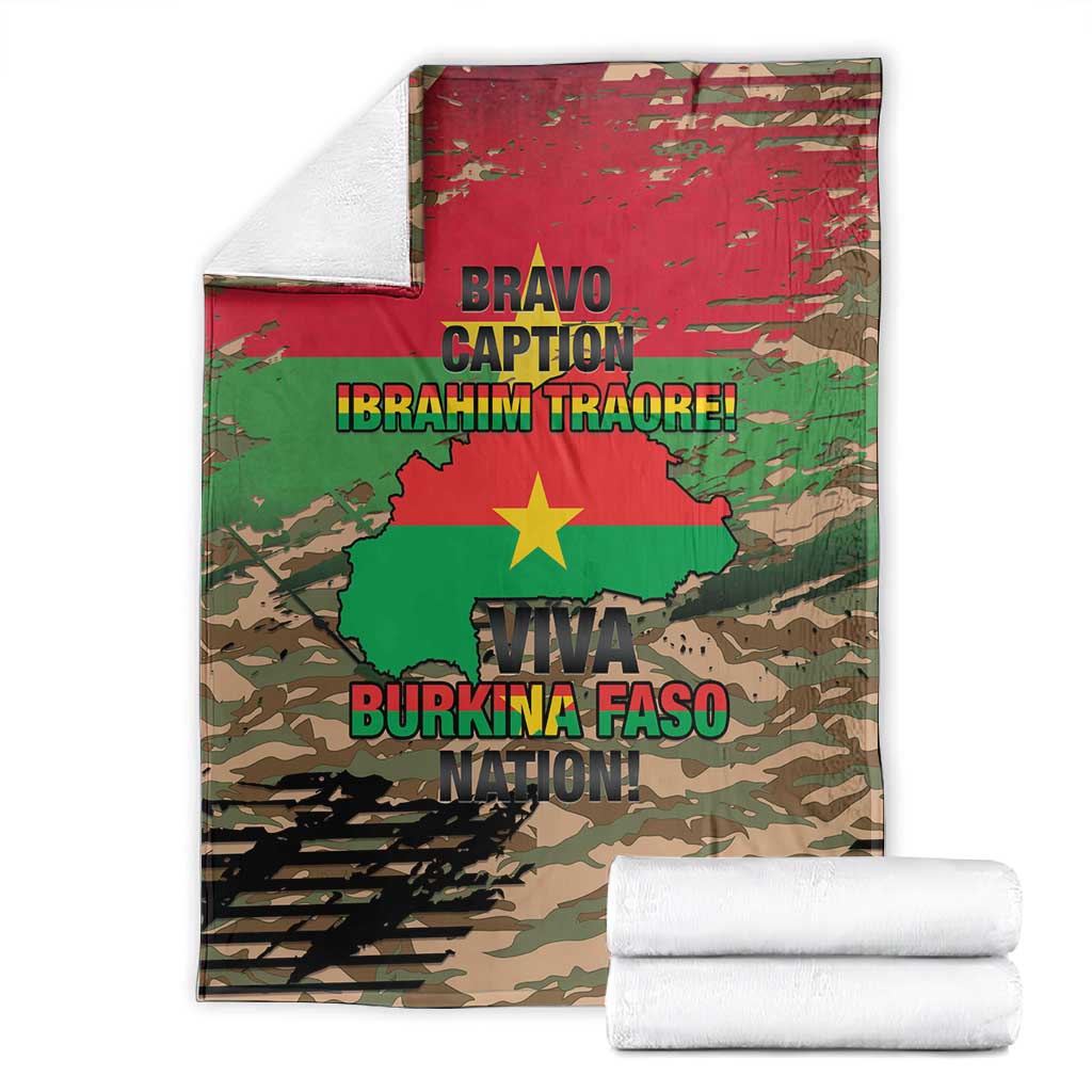 Bravo Caption Traore! Viva Burkina Faso Nation! Blanket