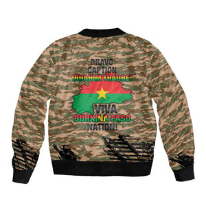 Bravo Caption Traore! Viva Burkina Faso Nation! Bomber Jacket