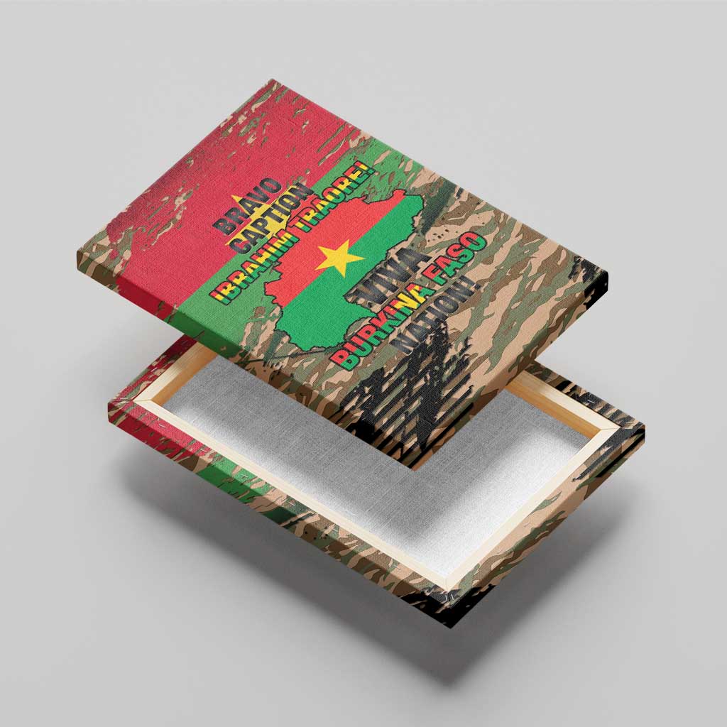 Bravo Caption Traore! Viva Burkina Faso Nation! Canvas Wall Art
