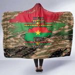 Bravo Caption Traore! Viva Burkina Faso Nation! Hooded Blanket