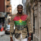 Bravo Caption Traore! Viva Burkina Faso Nation! Long Sleeve Button Shirt