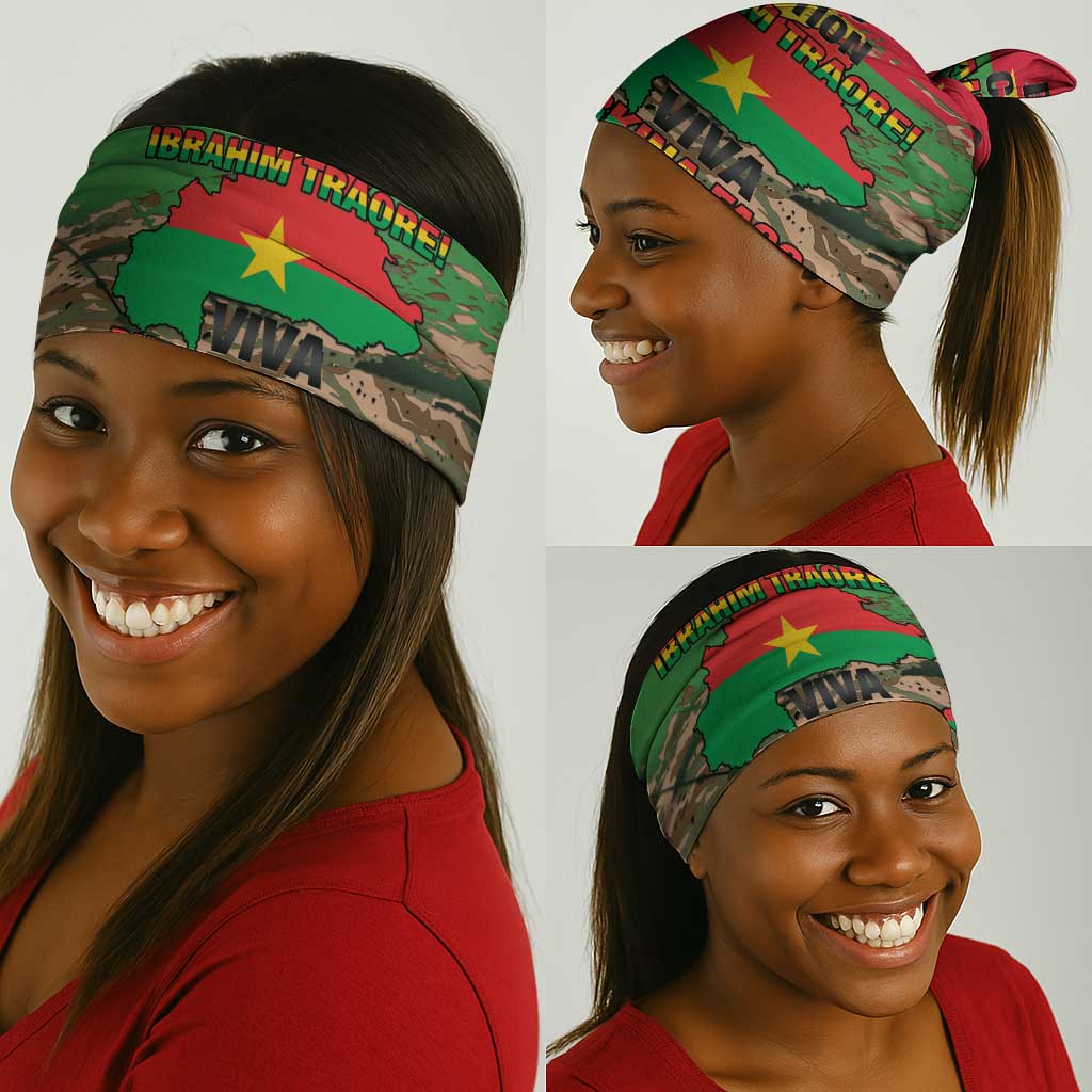 Bravo Caption Traore! Viva Burkina Faso Nation! Neck Gaiter LT15