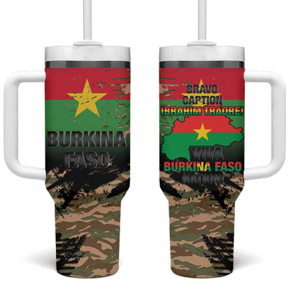 Bravo Caption Traore! Viva Burkina Faso Nation! Tumbler With Handle