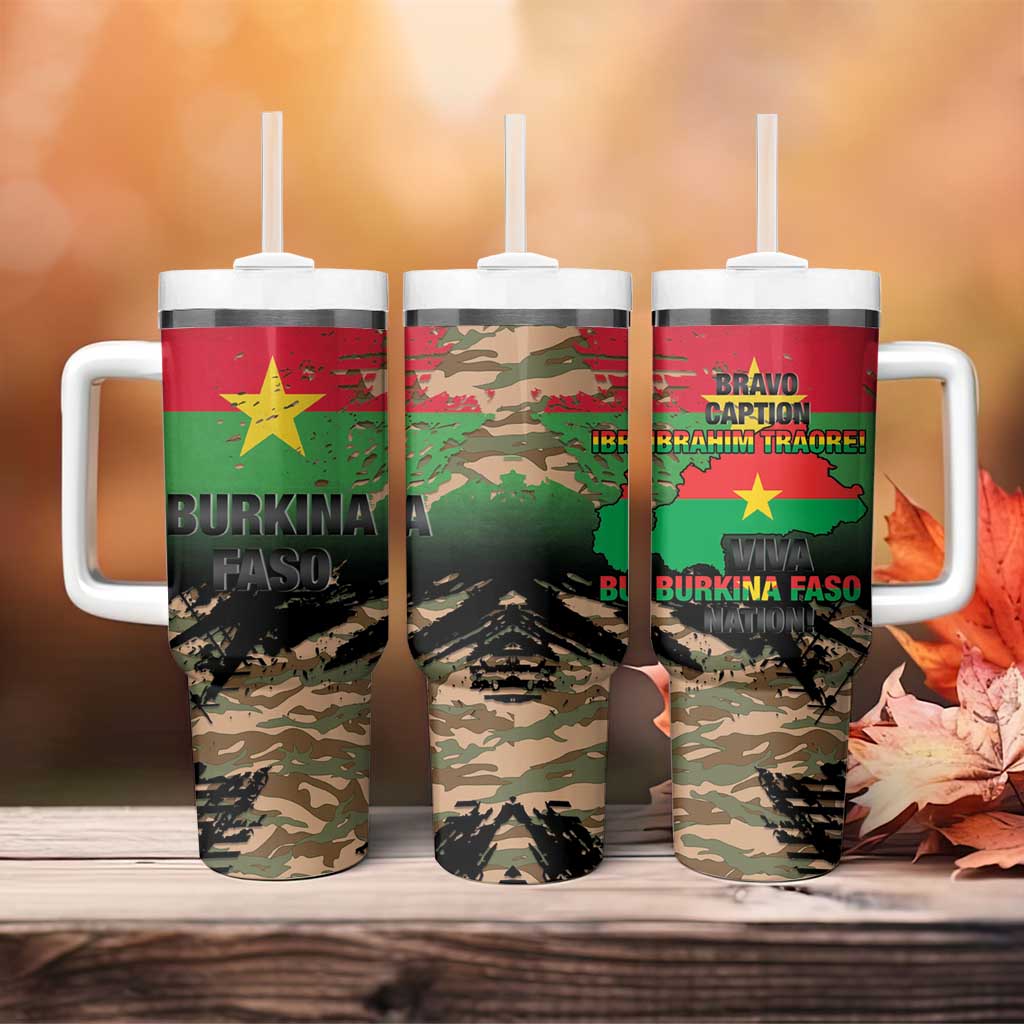 Bravo Caption Traore! Viva Burkina Faso Nation! Tumbler With Handle