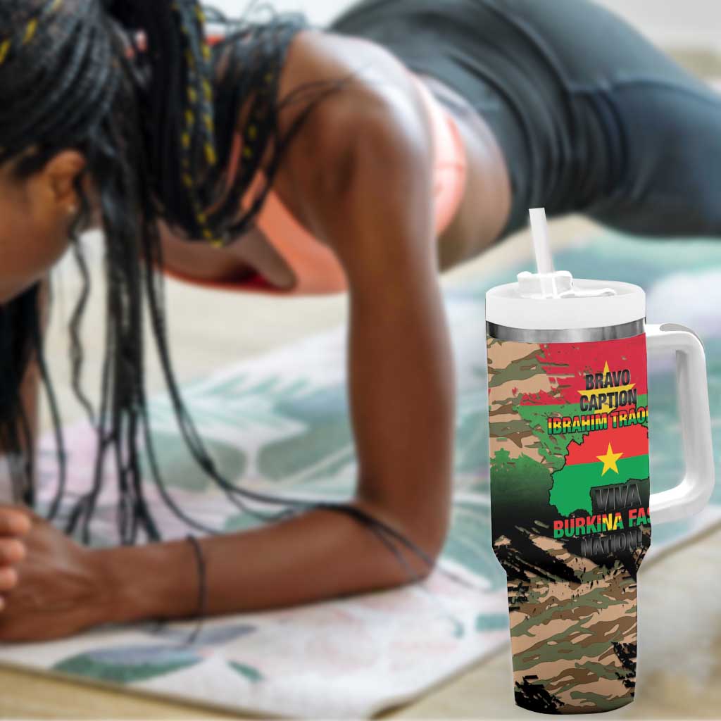 Bravo Caption Traore! Viva Burkina Faso Nation! Tumbler With Handle