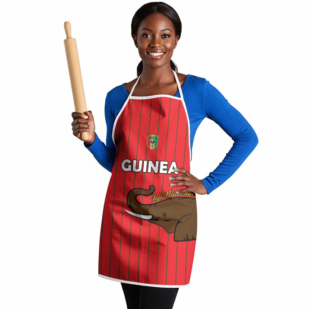 Guinea Football Apron Allez Syli National