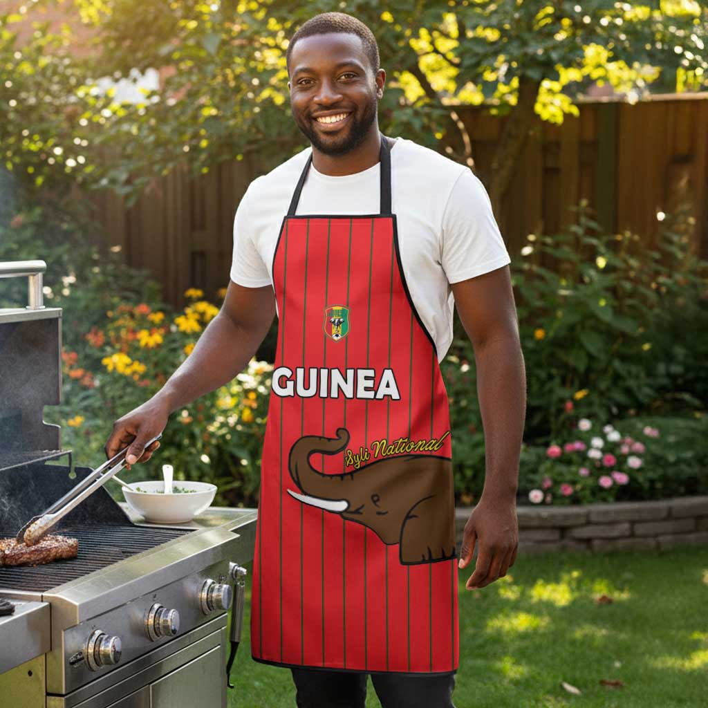 Guinea Football Apron Allez Syli National