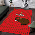Guinea Football Area Rug Allez Syli National - African Pride