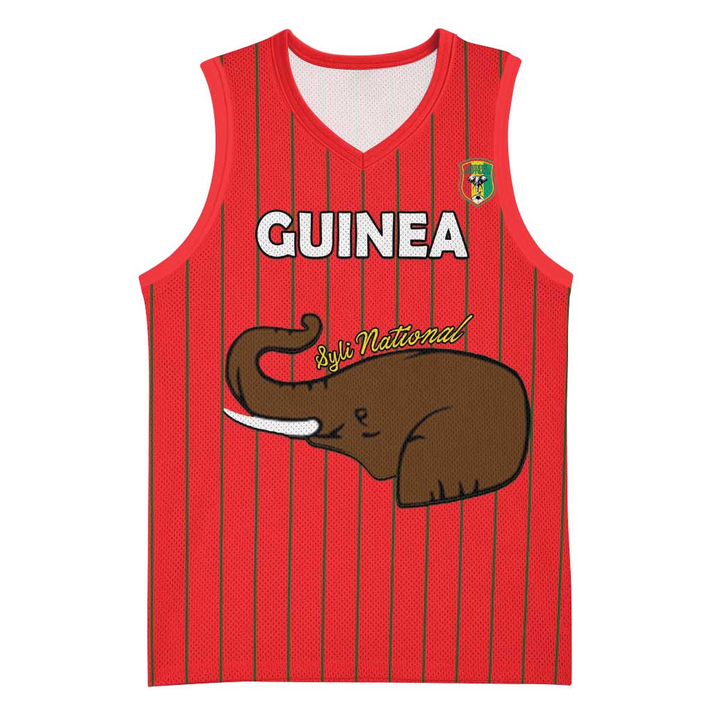 Guinea Football Custom Basketball Jersey Allez Syli National LT15
