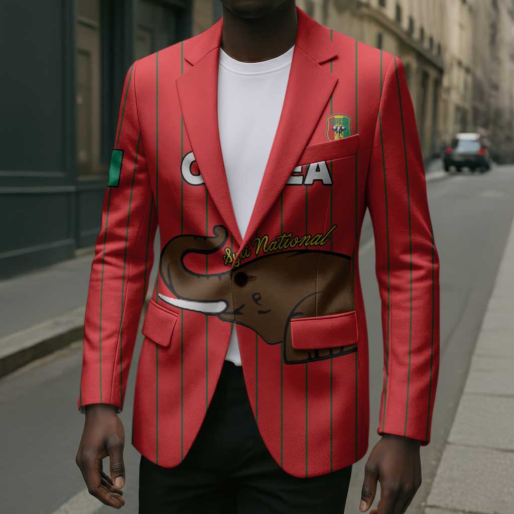 Custom Guinea Football Blazer Allez Syli National
