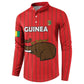 Custom Guinea Football Button Sweatshirt Allez Syli National