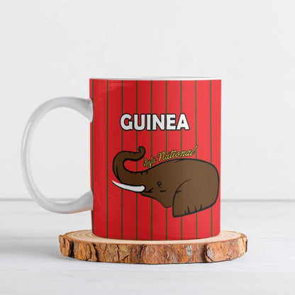 Custom Guinea Football Ceramic Mug Allez Syli National