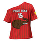 Custom Guinea Football Cross Shoulder Shirt Allez Syli National