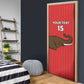 Custom Guinea Football Door Cover Allez Syli National