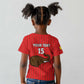 Guinea Football Custom Kid T shirt Allez Syli National - African Pride