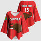 Custom Guinea Football Kimono Sleeve Blouse Allez Syli National