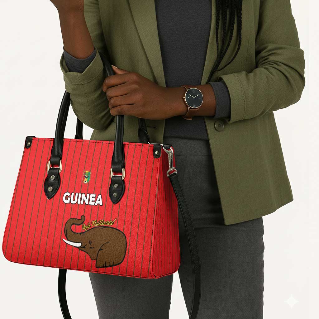 Guinea Football Leather Bag Allez Syli National