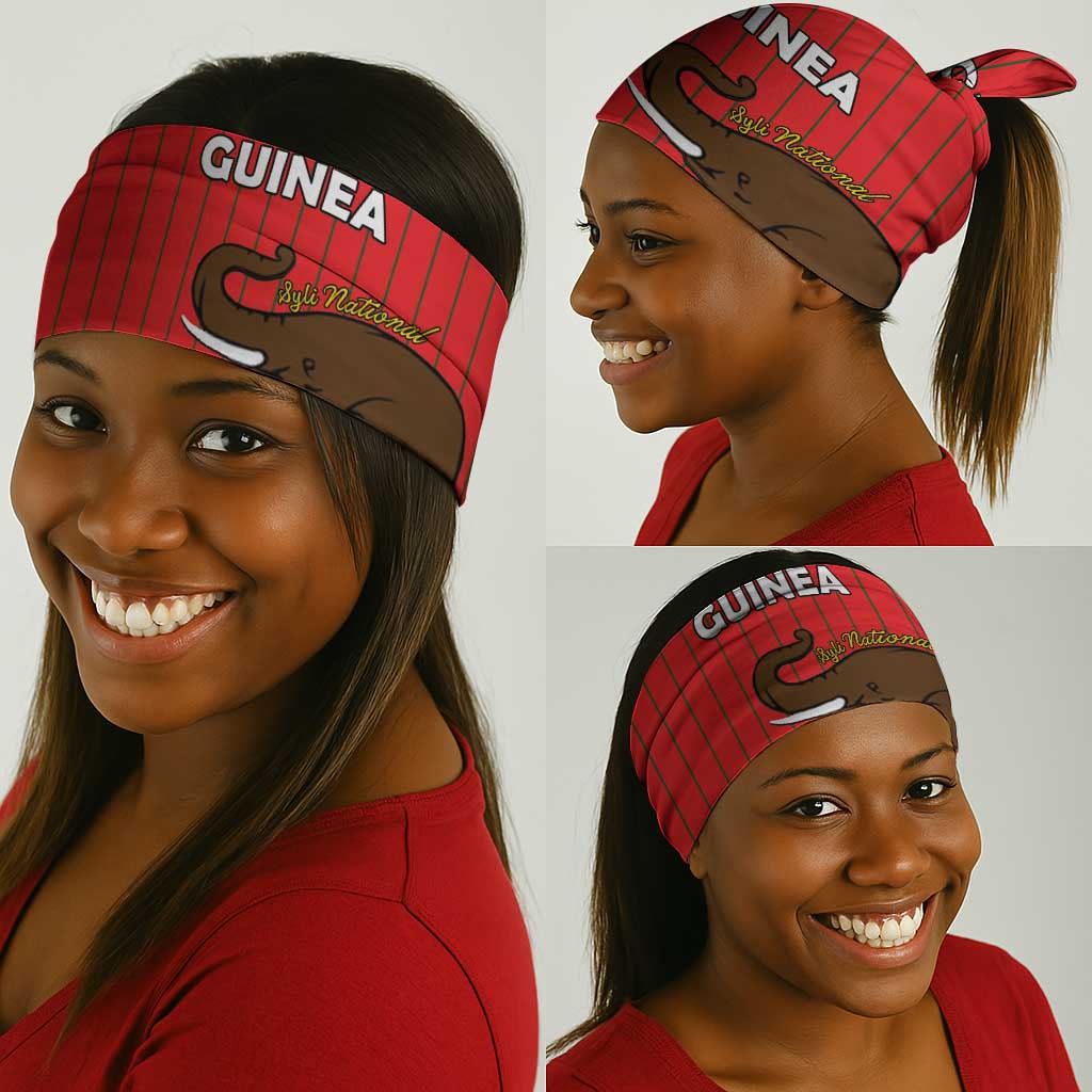 Guinea Football Neck Gaiter Allez Syli National - African Pride