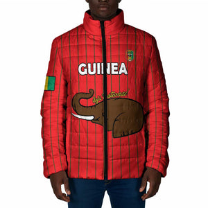 Custom Guinea Football Padded Jacket Allez Syli National