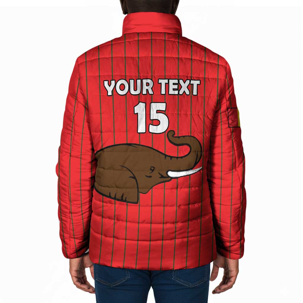 Custom Guinea Football Padded Jacket Allez Syli National