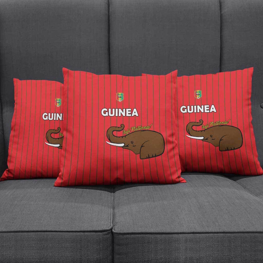 Guinea Football Pillow Cover Allez Syli National