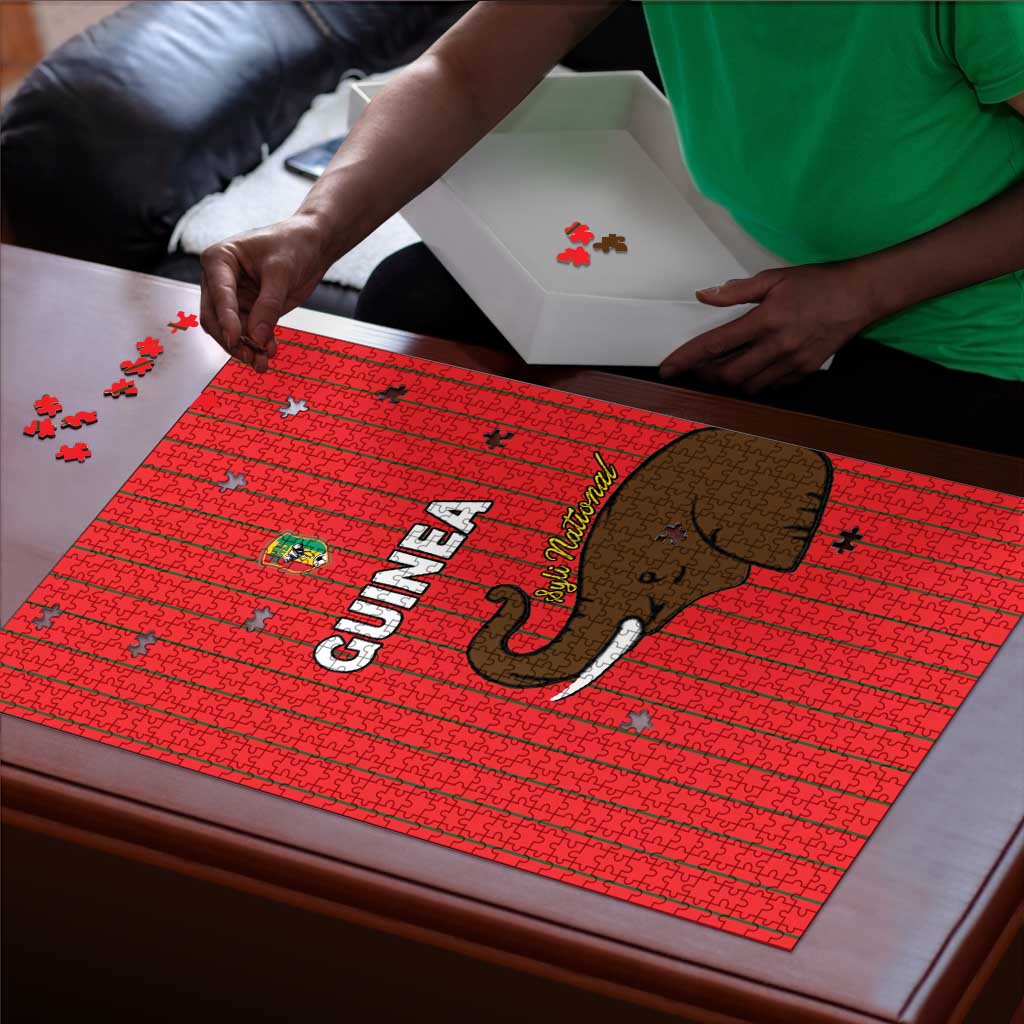 Guinea Football Puzzle Allez Syli National
