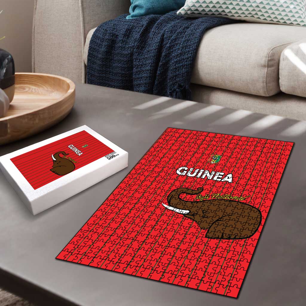 Guinea Football Puzzle Allez Syli National