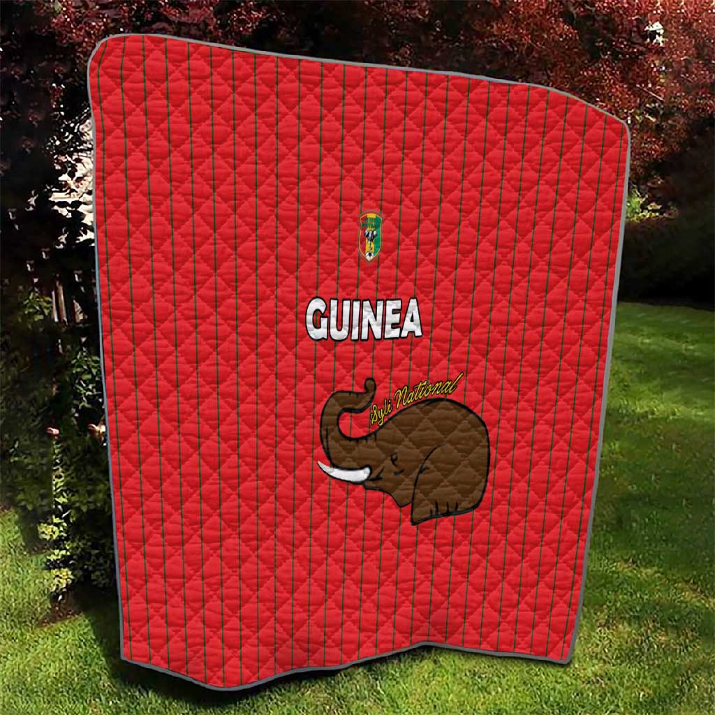 Guinea Football Quilt Allez Syli National - African Pride