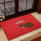 Guinea Football Rubber Doormat Allez Syli National - African Pride