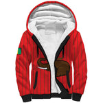 Guinea Football Custom Sherpa Hoodie Allez Syli National - African Pride