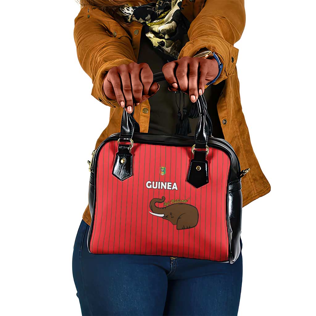 Guinea Football Shoulder Handbag Allez Syli National - African Pride