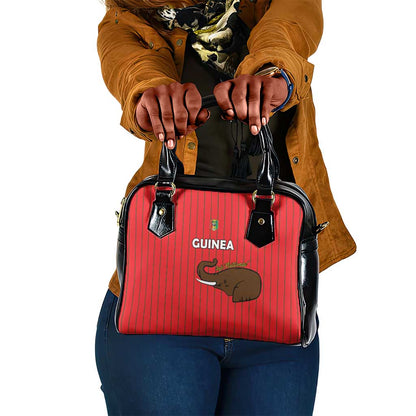 Guinea Football Shoulder Handbag Allez Syli National - African Pride