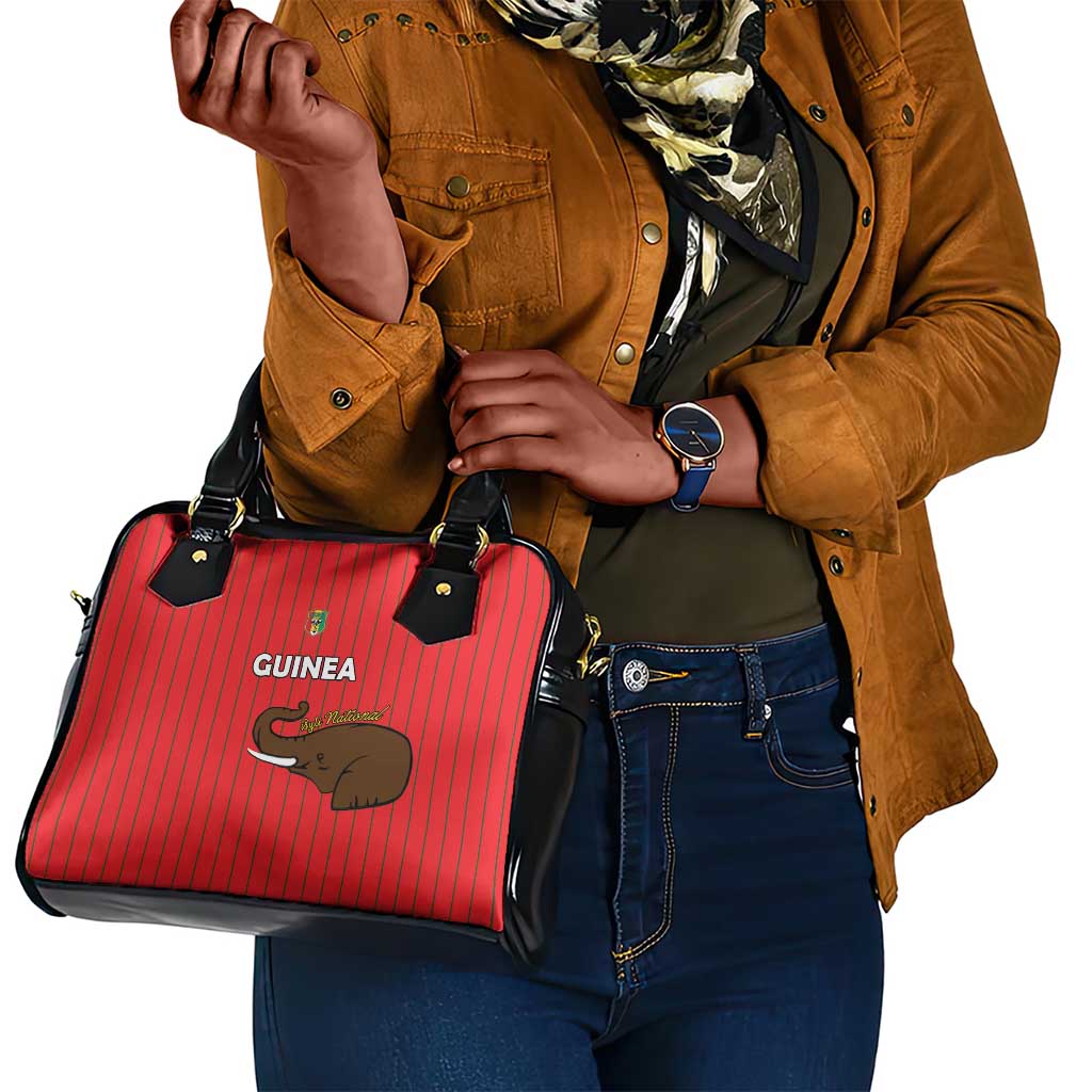 Guinea Football Shoulder Handbag Allez Syli National - African Pride