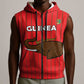 Guinea Football Custom Sleeveless Zip Hoodie Allez Syli National - African Pride
