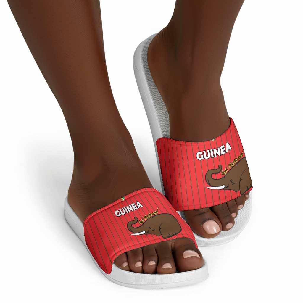 Guinea Football Slide Sandals Allez Syli National