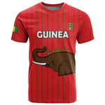 Guinea Football Custom T shirt Allez Syli National - African Pride