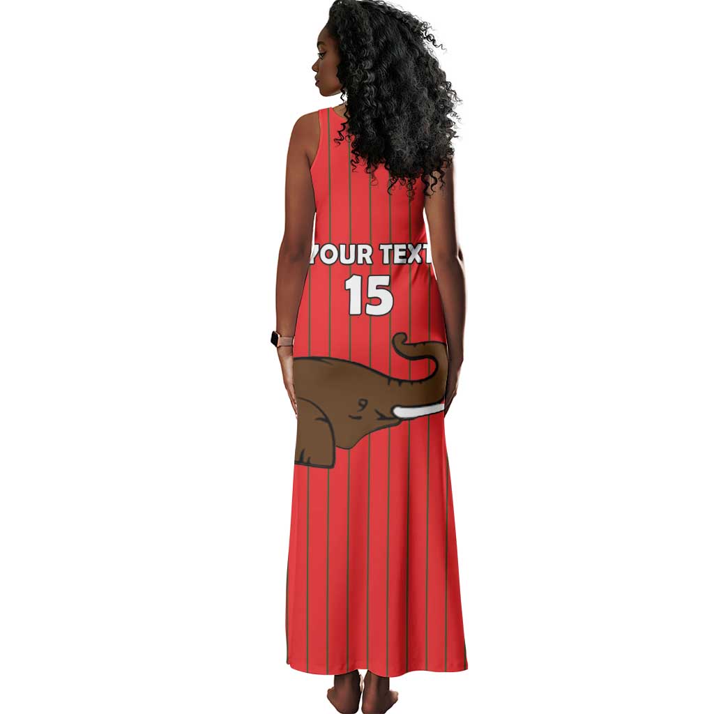 Guinea Football Custom Tank Maxi Dress Allez Syli National - African Pride