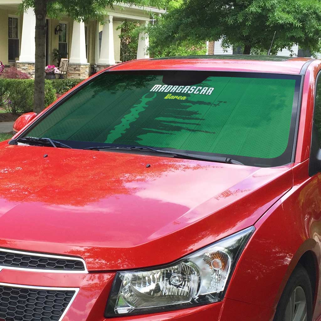 Madagascar Football Auto Sun Shade Go Barea