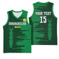Madagascar Football Custom Basketball Jersey Go Champions LT15