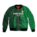 Madagascar Football Custom Bomber Jacket Go Champions - African Pride
