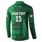Custom Madagascar Football Button Sweatshirt Go Barea